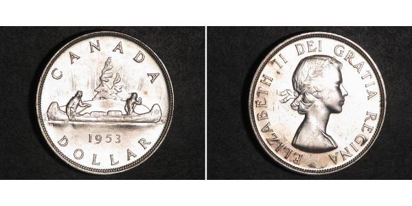 1 Dollar Canada Silver Elizabeth II (1926-2022)