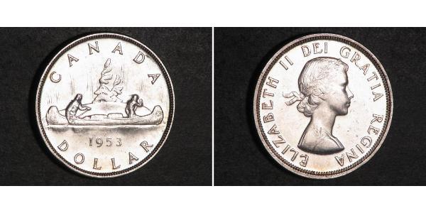 1 Dollar Canada Silver Elizabeth II (1926-2022)