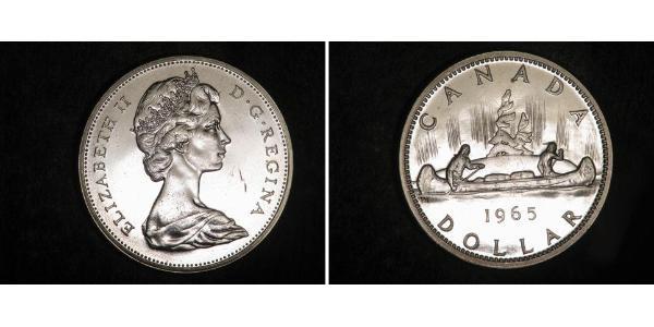 1 Dollar Canada Silver Elizabeth II (1926-2022)