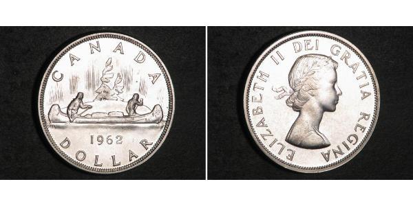 1 Dollar Canada Silver Elizabeth II (1926-2022)