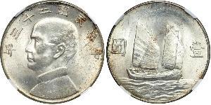 1 Dollar China Silver 