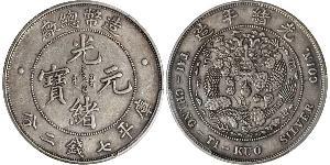 1 Dollar China Silver 