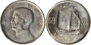 1 Dollar China Silver 