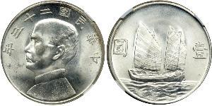1 Dollar China Silver 