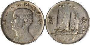 1 Dollar China Silver 