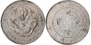 1 Dollar China Silver 