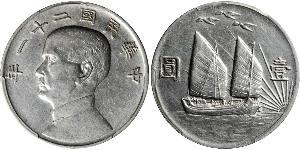 1 Dollar China Silver 