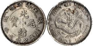 1 Dollar China Silver 