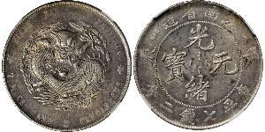 1 Dollar China Silver 