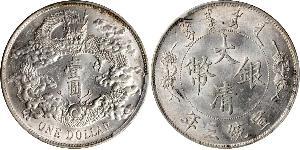 1 Dollar China Silver 