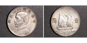 1 Dollar China Silver 