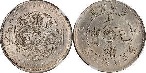 1 Dollar China Silver 