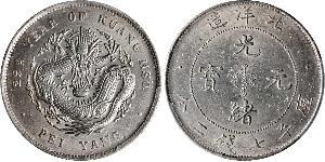 1 Dollar China Silver 