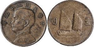 1 Dollar China Silver 