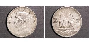 1 Dollar China Silver 