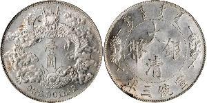 1 Dollar China Silver 