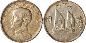 1 Dollar China Silver 