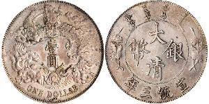 1 Dollar China Silver 