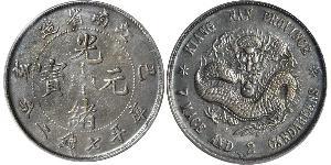 1 Dollar China Silver 