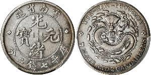 1 Dollar China Silver 