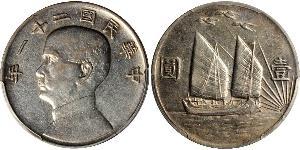 1 Dollar China Silver 