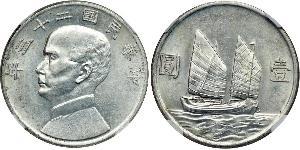 1 Dollar China Silver 