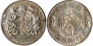 1 Dollar China Silver 