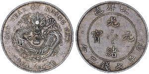1 Dollar China Silver 