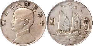 1 Dollar China Silver 