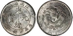 1 Dollar China Silver 