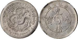 1 Dollar China Silver 