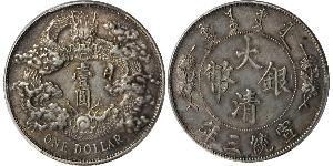 1 Dollar China Silver 