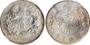 1 Dollar China Silver 