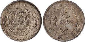 1 Dollar China Silver 