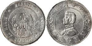 1 Dollar China Silver 