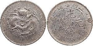 1 Dollar China Silver 