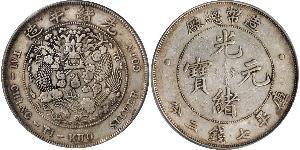 1 Dollar China Silver 