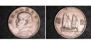 1 Dollar China Silver 