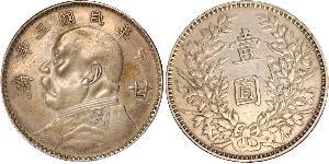 1 Dollar China Silver 