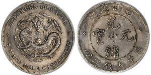 1 Dollar China Silver 