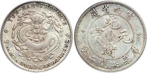 1 Dollar China Silver 