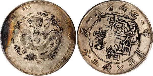 1 Dollar China Silver 