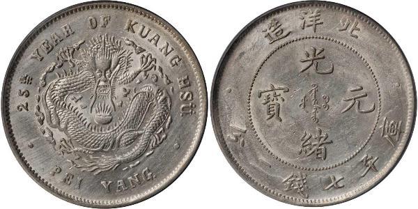 1 Dollar China Silver 