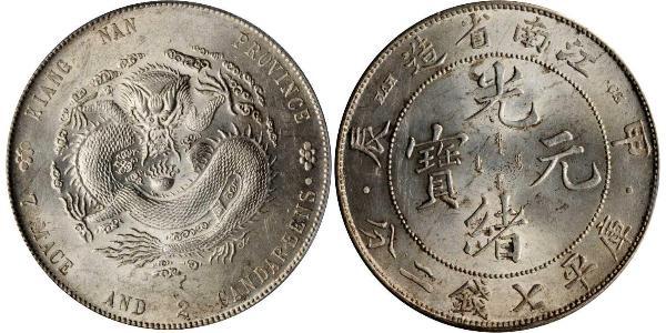 1 Dollar China Silver 