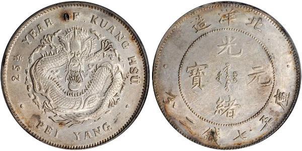 1 Dollar China Silver 