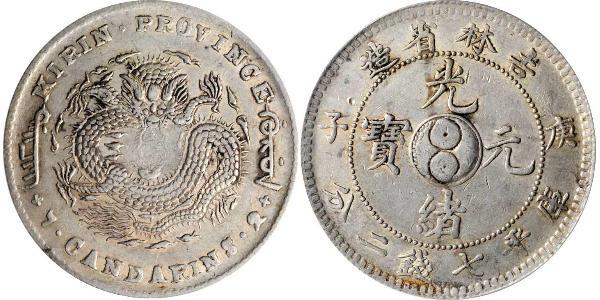 1 Dollar China Silver 