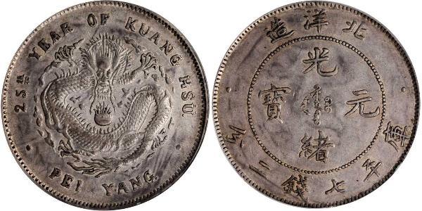 1 Dollar China Silver 