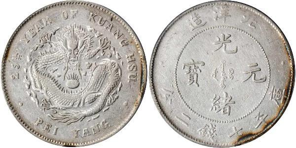 1 Dollar China Silver 