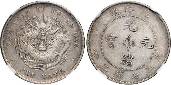 1 Dollar China Silver 