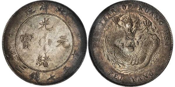 1 Dollar China Silver 